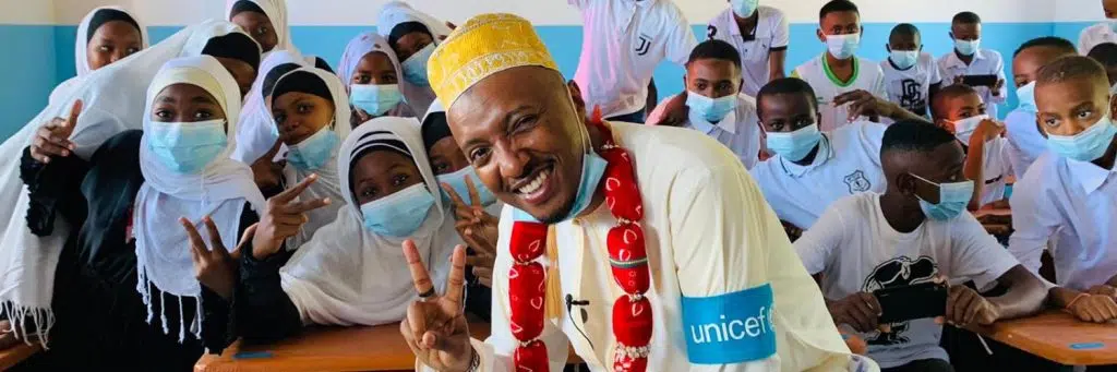 Soprano, ambassadeur de l'UNICEF © UNICEF France