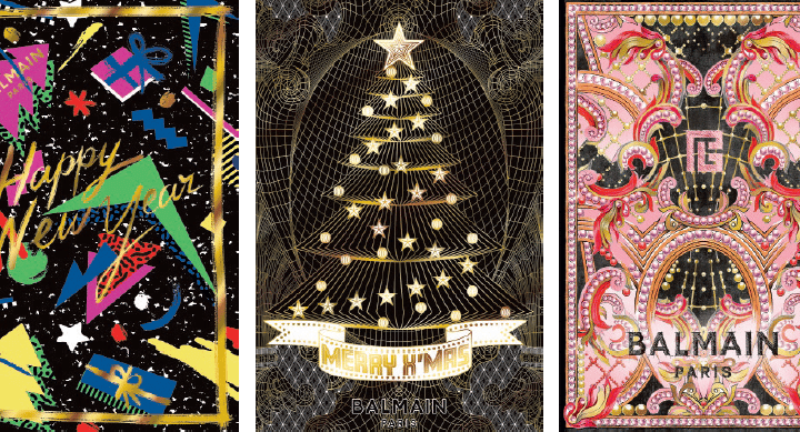 Olivier Rousteing signe les cartes de voeux UNICEF ©UNICEF France