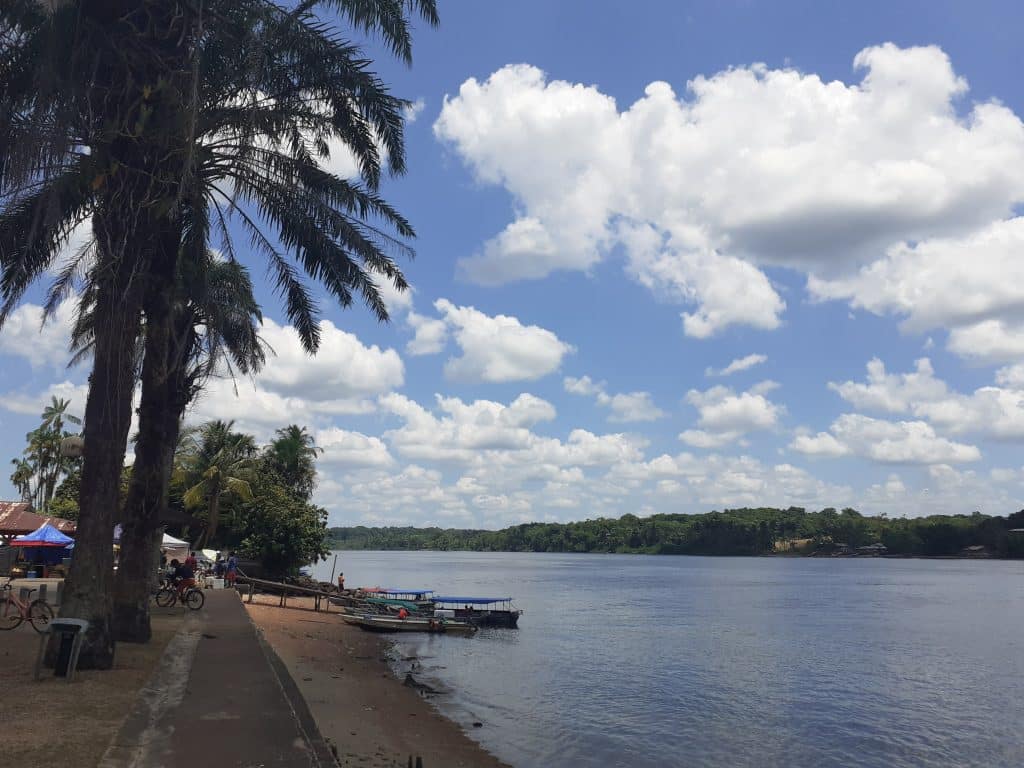 Photo prise à Saint Georges, en Guyane, le 23 octobre 2023. © UNICEF France