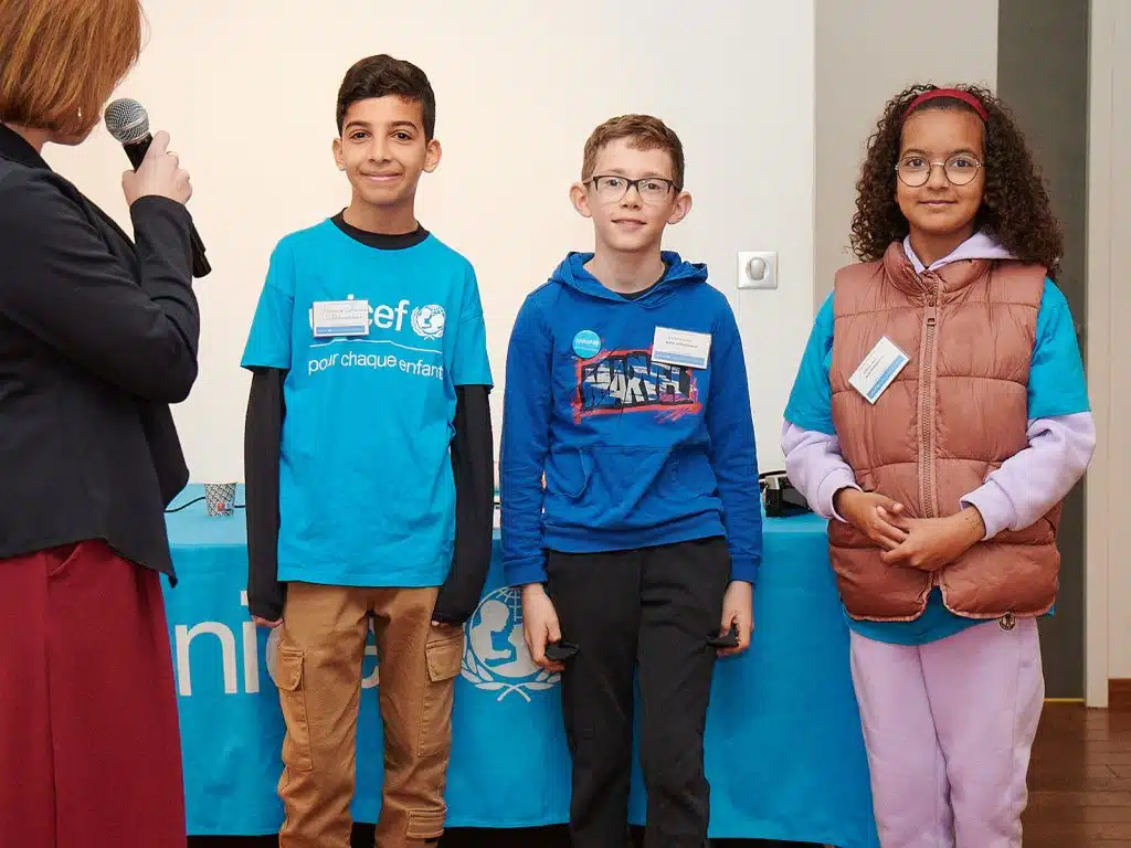 Photo prise à Marseille le 16 mars 2024 lors de l’Assemblée générale de l’UNICEF Alpes Provences. © UNICEF/Anne-Sophie Nival