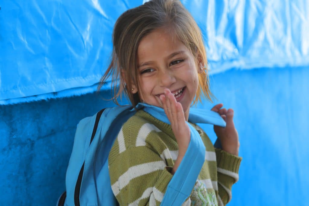 La Turquie abrite plus de 1,2 million d'enfants réfugiés, ce qui en fait le premier pays d'accueil d'enfants réfugiés au monde. En partenariat avec le gouvernement turc, l'UNICEF contribue à renforcer les systèmes éducatifs, à élargir l'accès à l'apprentissage et à améliorer la qualité de l'éducation inclusive pour les enfants les plus vulnérables. © UNICEF/UN0144176/Ergen