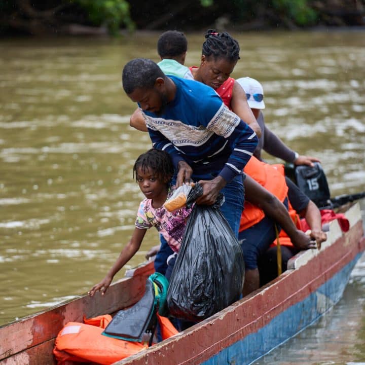 famille migrants Darien Panama